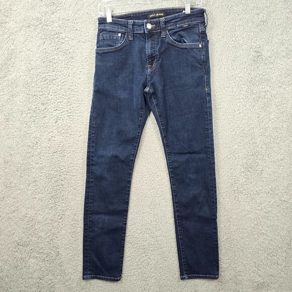 MAVI Jake Slim Leg Mid Rise Stretch Blue Denim Jeans Men's Size 29 x 30 - Picture 1 of 14